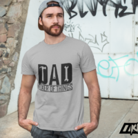 grey dad fixer of things tshirt